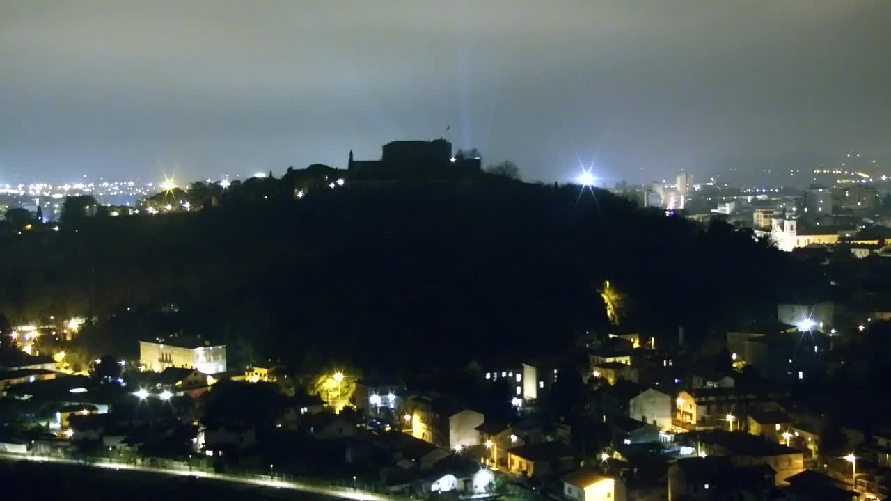 Nova Gorica y Gorizia: Impresionantes Vistas desde el Monasterio Franciscano de Kostanjevica