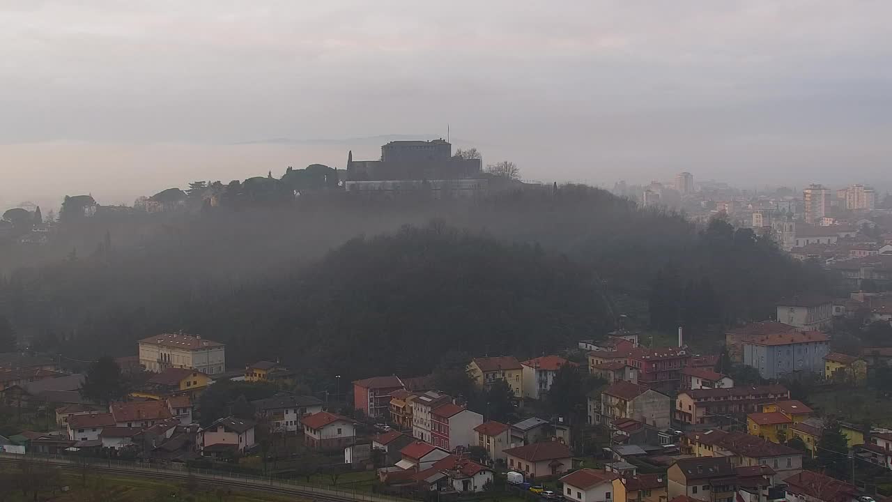 Nova Gorica in Gorica: Čudovit Razgled iz Frančiškanskega Samostana Kostanjevica