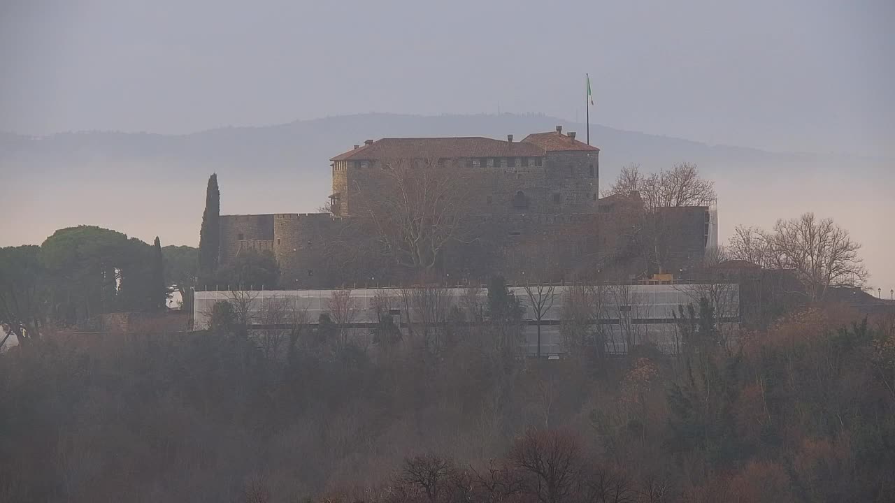 Nova Gorica in Gorica: Čudovit Razgled iz Frančiškanskega Samostana Kostanjevica