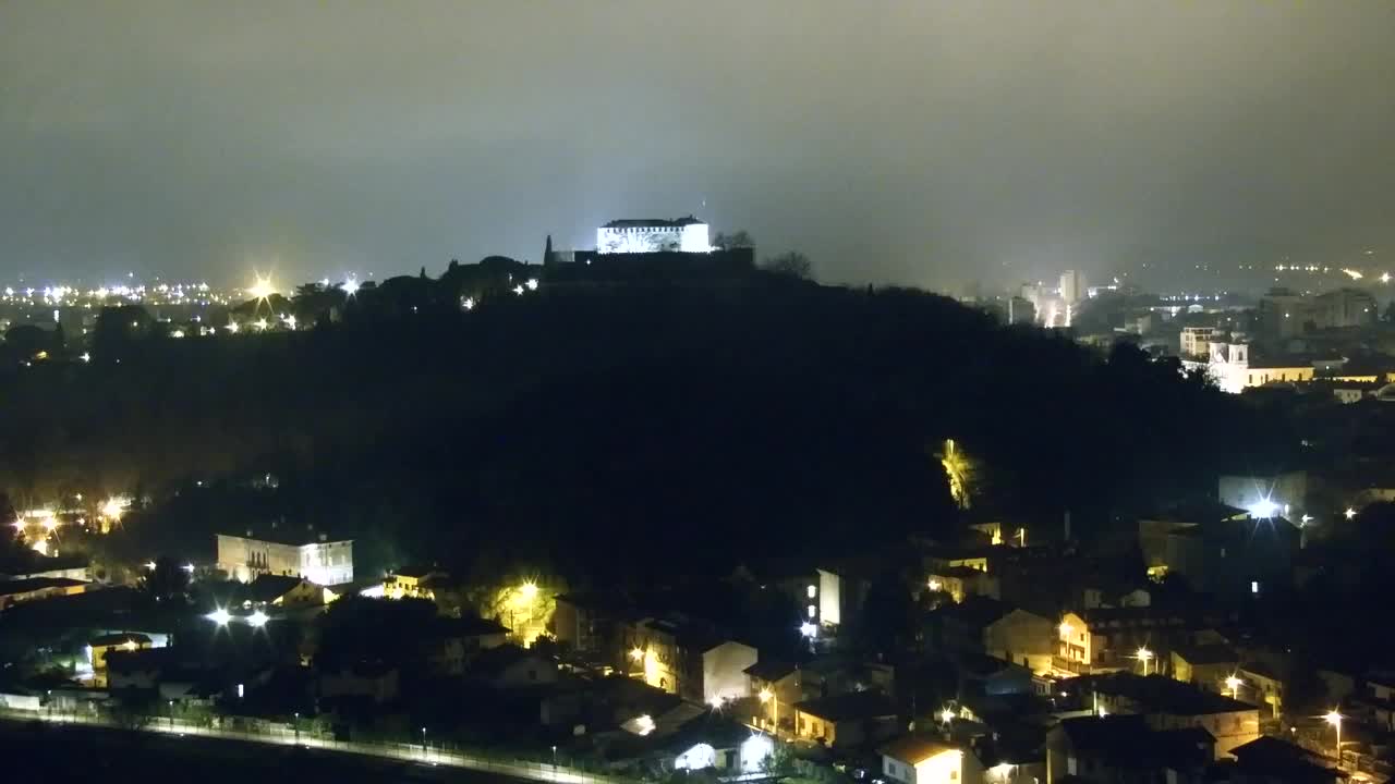 Nova Gorica et Gorizia : Vue Imprenable depuis le Monastère Franciscain de Kostanjevica