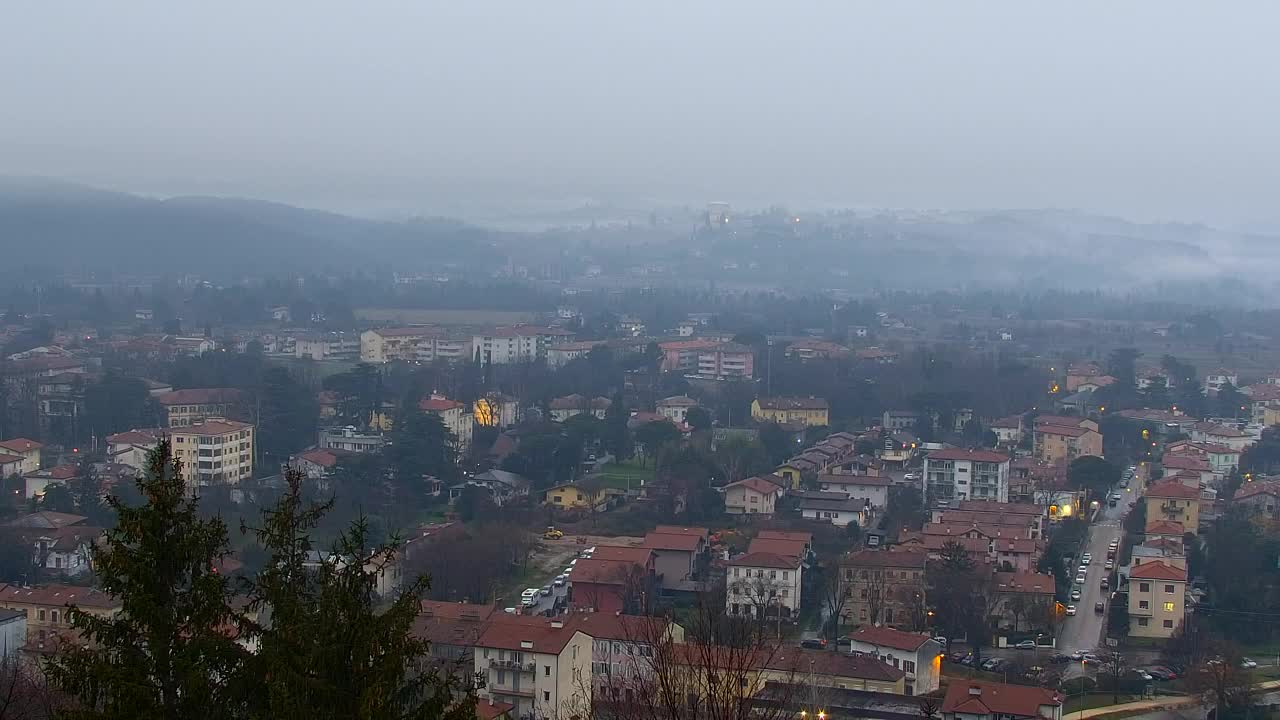 Nova Gorica in Gorica: Čudovit Razgled iz Frančiškanskega Samostana Kostanjevica