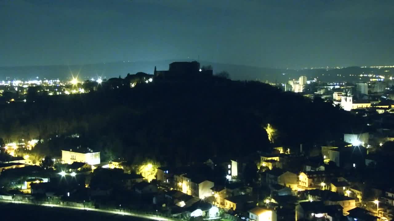 Nova Gorica y Gorizia: Impresionantes Vistas desde el Monasterio Franciscano de Kostanjevica