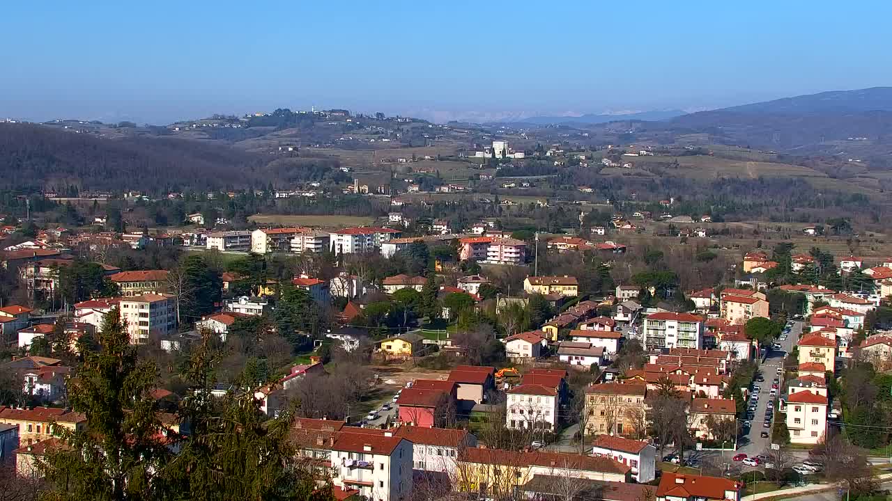 Nova Gorica in Gorica: Čudovit Razgled iz Frančiškanskega Samostana Kostanjevica