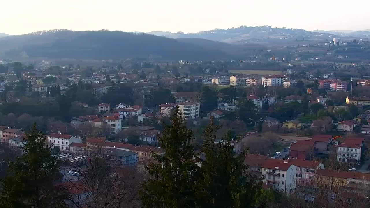 Nova Gorica et Gorizia : Vue Imprenable depuis le Monastère Franciscain de Kostanjevica