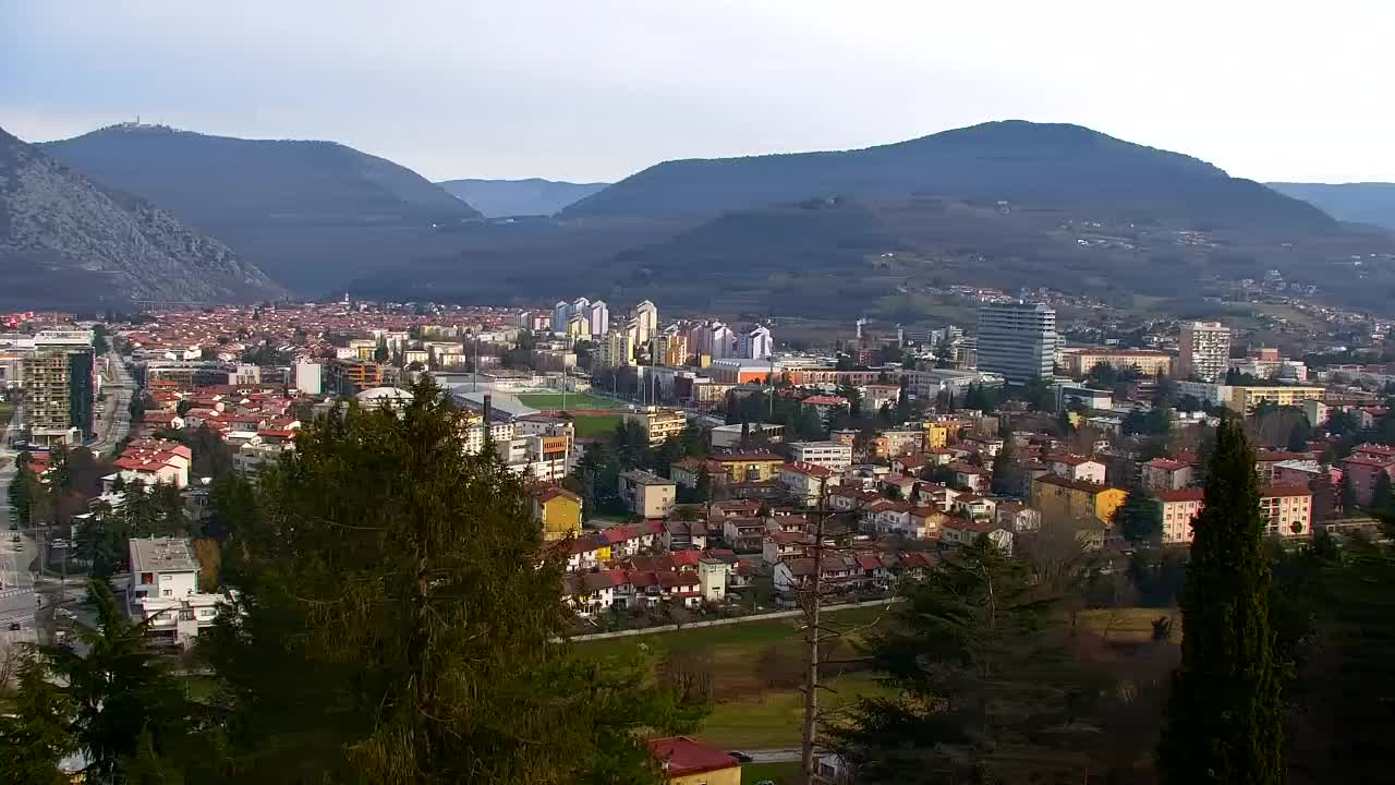 Nova Gorica et Gorizia : Vue Imprenable depuis le Monastère Franciscain de Kostanjevica