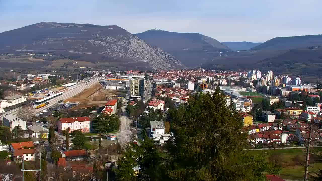 Nova Gorica et Gorizia : Vue Imprenable depuis le Monastère Franciscain de Kostanjevica