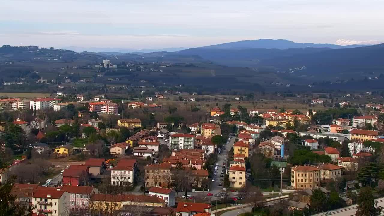 Nova Gorica in Gorica: Čudovit Razgled iz Frančiškanskega Samostana Kostanjevica