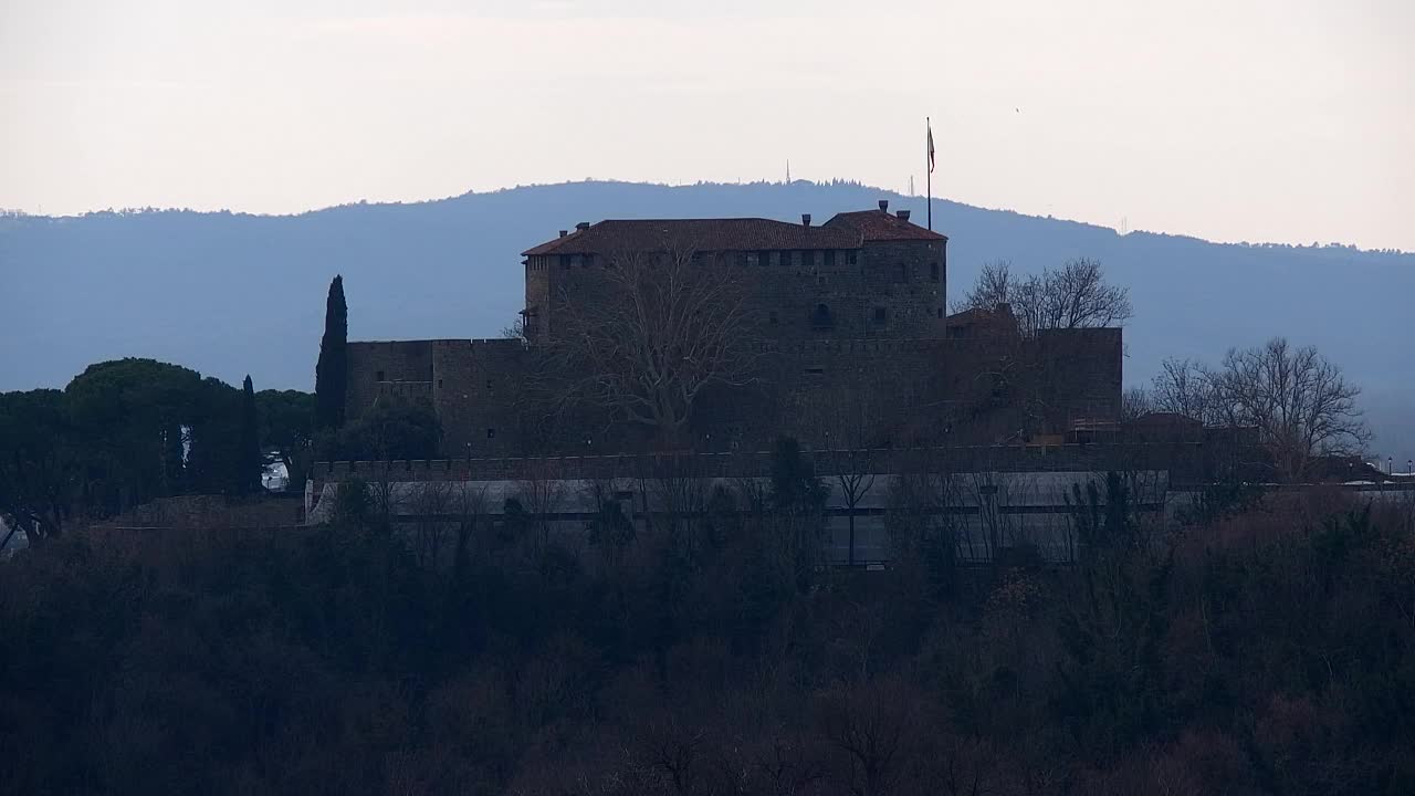 Nova Gorica i Gorica: Prekrasan Pogled iz Franjevačkog Samostana Kostanjevica