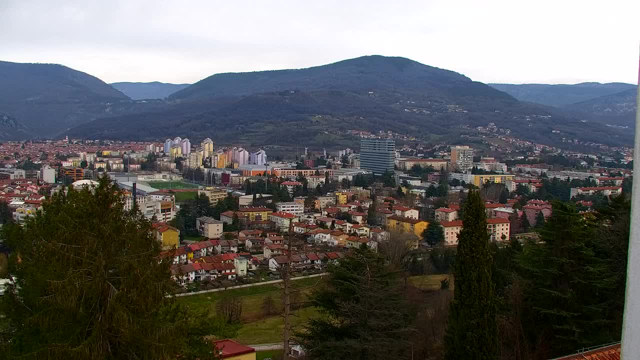 Nova Gorica in Gorica: Čudovit Razgled iz Frančiškanskega Samostana Kostanjevica