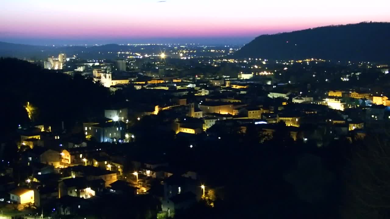 Nova Gorica et Gorizia : Vue Imprenable depuis le Monastère Franciscain de Kostanjevica