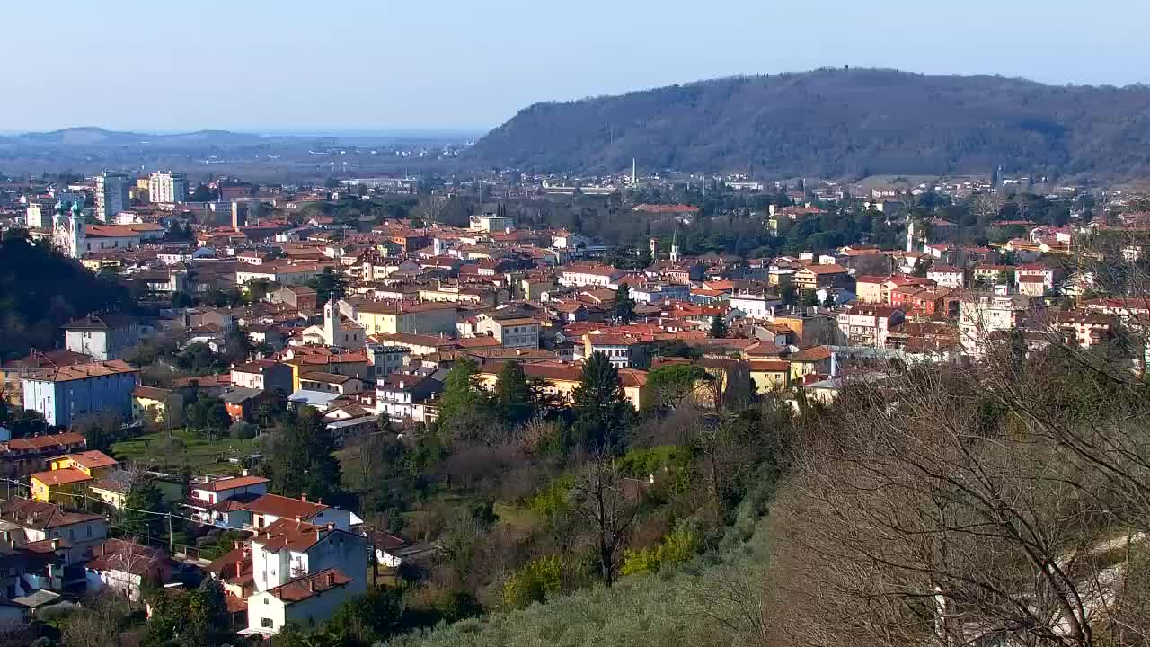 Nova Gorica in Gorica: Čudovit Razgled iz Frančiškanskega Samostana Kostanjevica