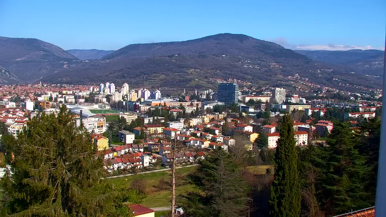 Nova Gorica i Gorica: Prekrasan Pogled iz Franjevačkog Samostana Kostanjevica