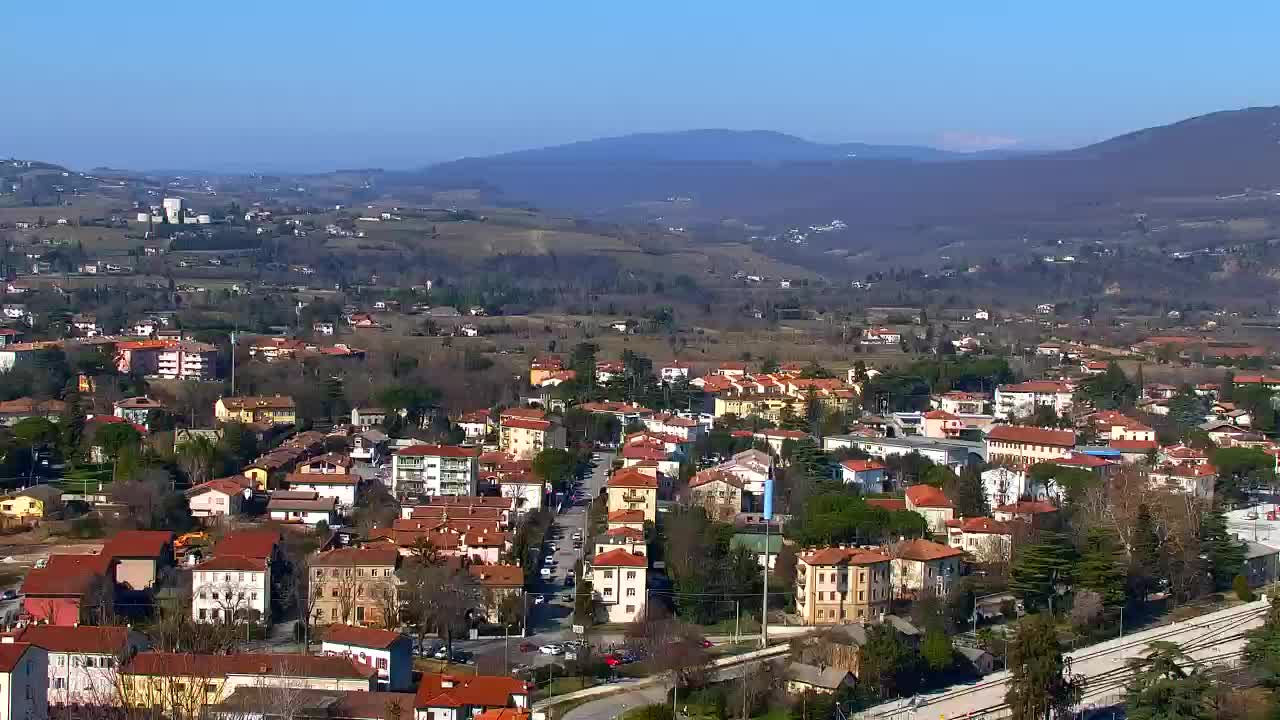 Nova Gorica et Gorizia : Vue Imprenable depuis le Monastère Franciscain de Kostanjevica