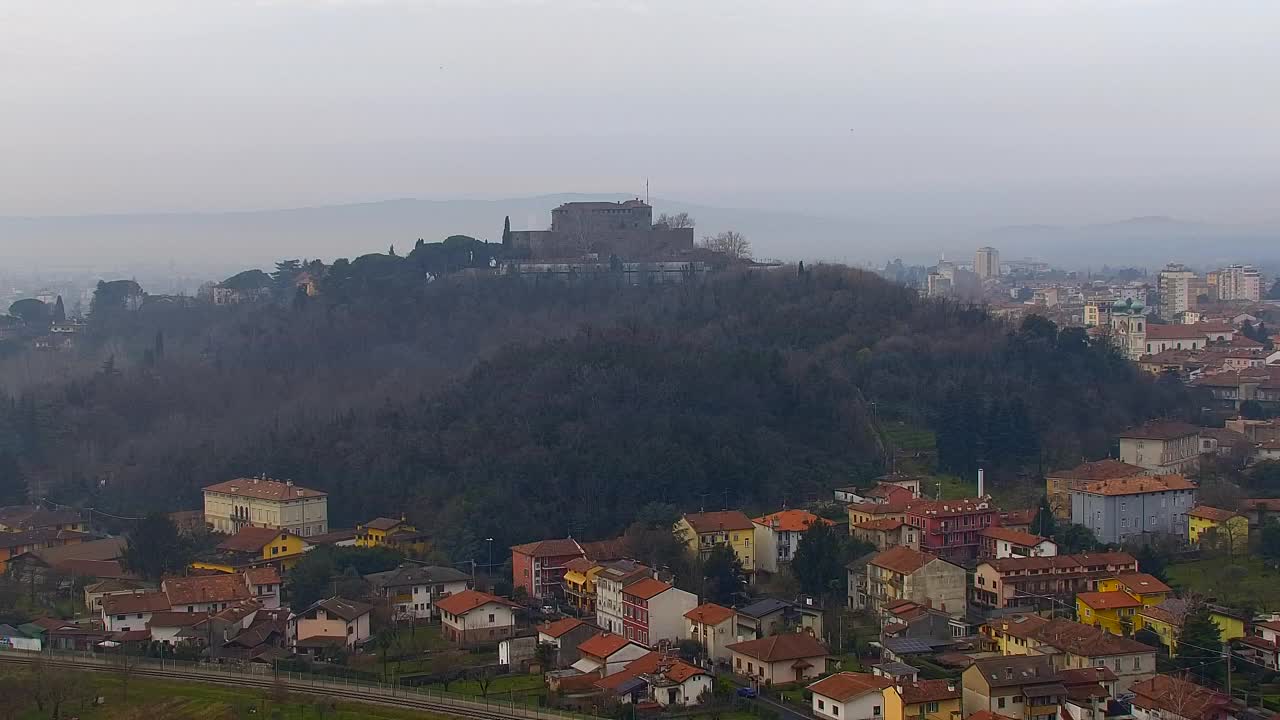 Nova Gorica in Gorica: Čudovit Razgled iz Frančiškanskega Samostana Kostanjevica