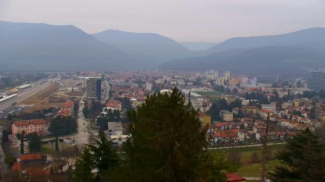 Nova Gorica in Gorica: Čudovit Razgled iz Frančiškanskega Samostana Kostanjevica