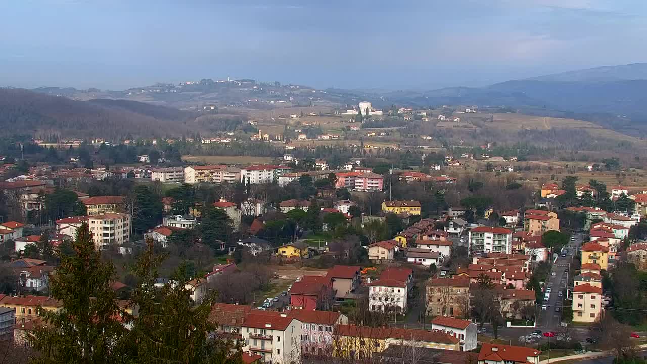 Nova Gorica i Gorica: Prekrasan Pogled iz Franjevačkog Samostana Kostanjevica