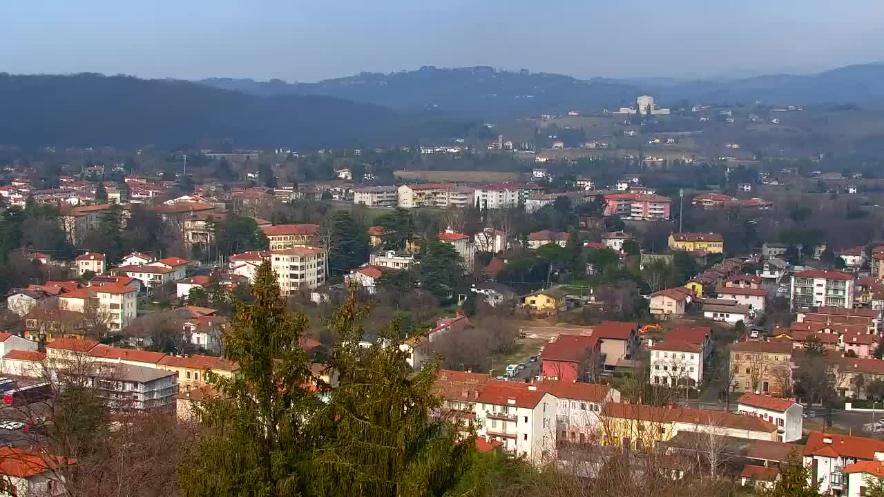 Nova Gorica in Gorica: Čudovit Razgled iz Frančiškanskega Samostana Kostanjevica