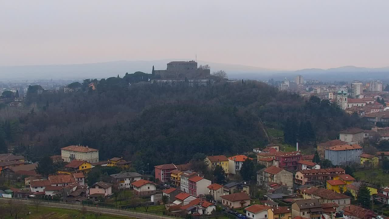 Nova Gorica et Gorizia : Vue Imprenable depuis le Monastère Franciscain de Kostanjevica