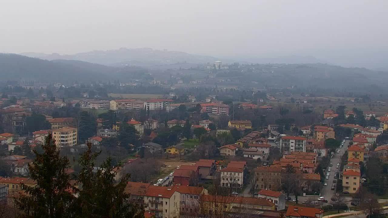 Nova Gorica et Gorizia : Vue Imprenable depuis le Monastère Franciscain de Kostanjevica