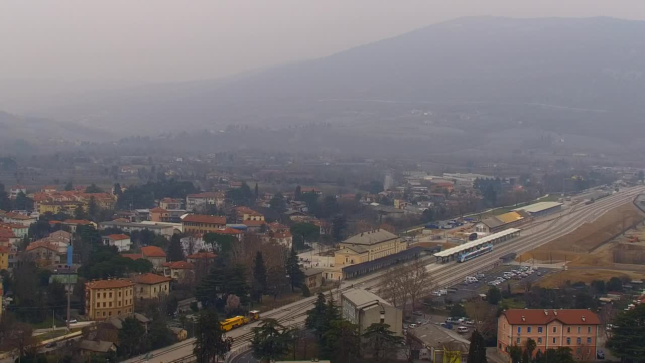 Nova Gorica in Gorica: Čudovit Razgled iz Frančiškanskega Samostana Kostanjevica