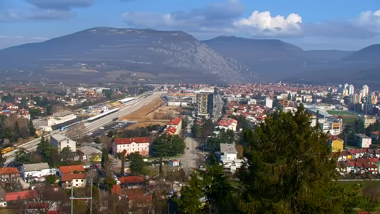 Nova Gorica i Gorica: Prekrasan Pogled iz Franjevačkog Samostana Kostanjevica