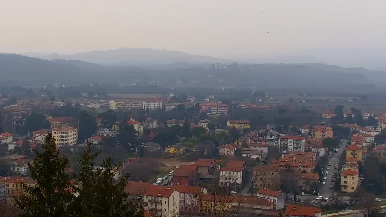 Nova Gorica et Gorizia : Vue Imprenable depuis le Monastère Franciscain de Kostanjevica