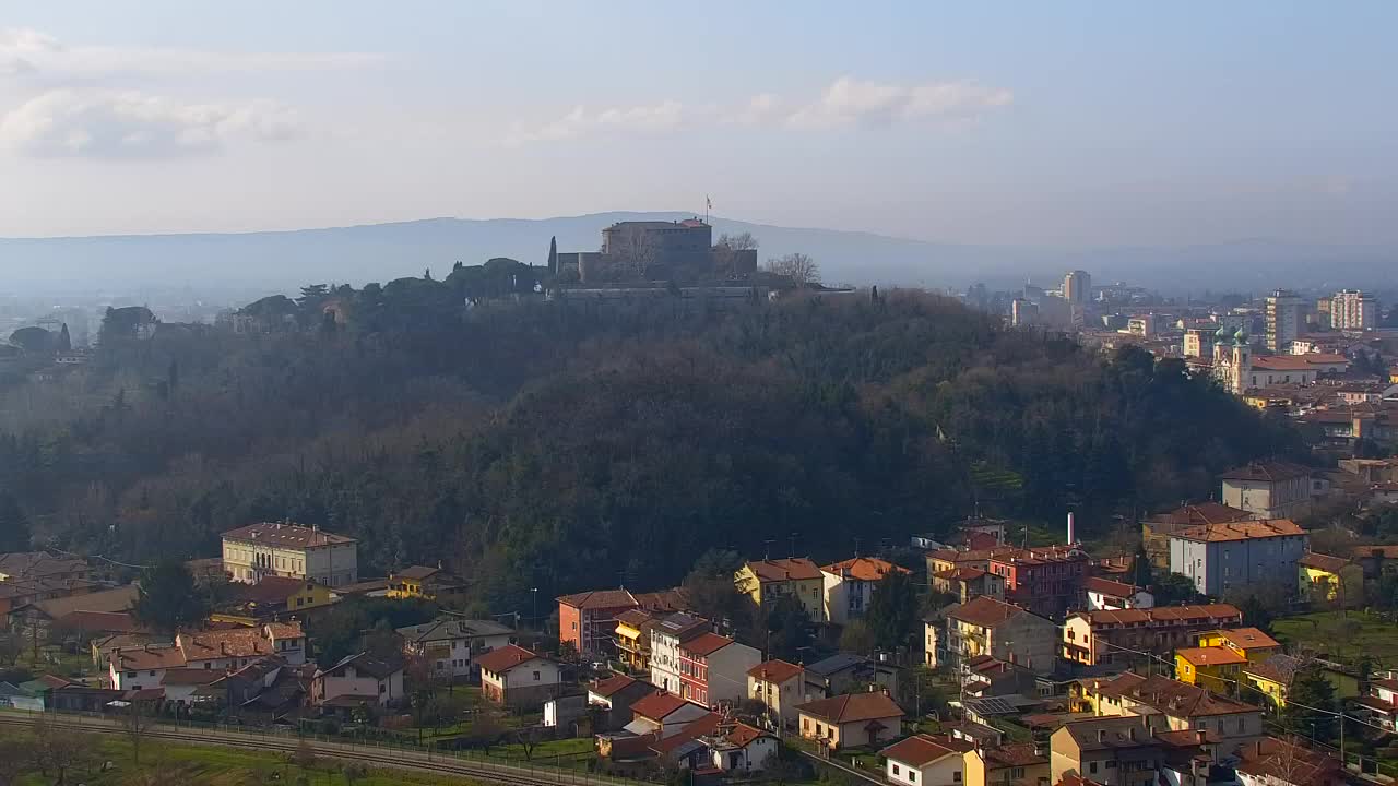 Nova Gorica et Gorizia : Vue Imprenable depuis le Monastère Franciscain de Kostanjevica