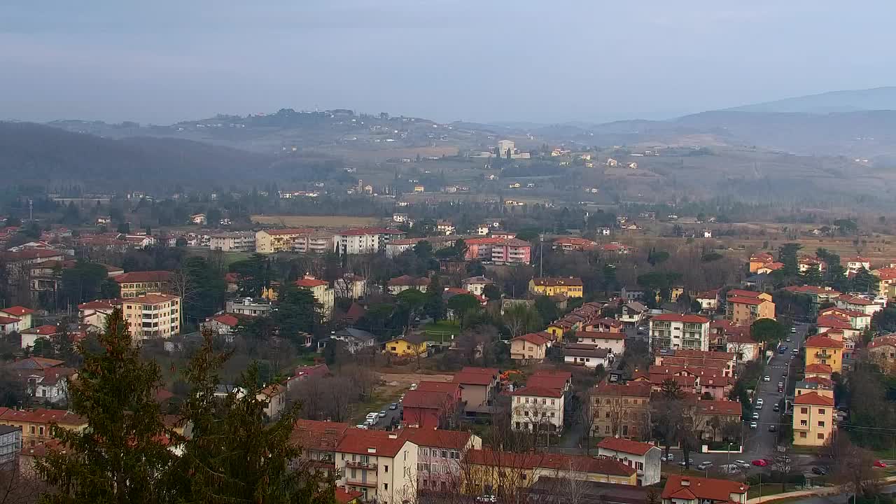 Nova Gorica in Gorica: Čudovit Razgled iz Frančiškanskega Samostana Kostanjevica