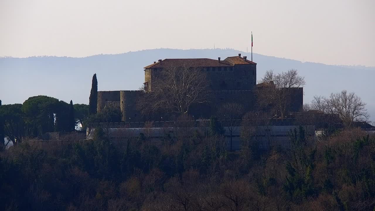 Nova Gorica i Gorica: Prekrasan Pogled iz Franjevačkog Samostana Kostanjevica