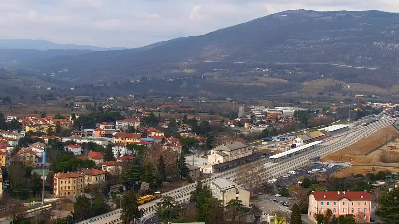 Nova Gorica i Gorica: Prekrasan Pogled iz Franjevačkog Samostana Kostanjevica