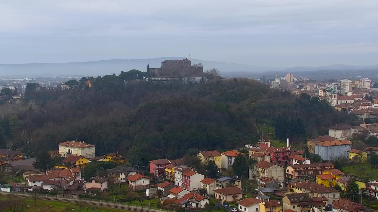 Nova Gorica in Gorica: Čudovit Razgled iz Frančiškanskega Samostana Kostanjevica