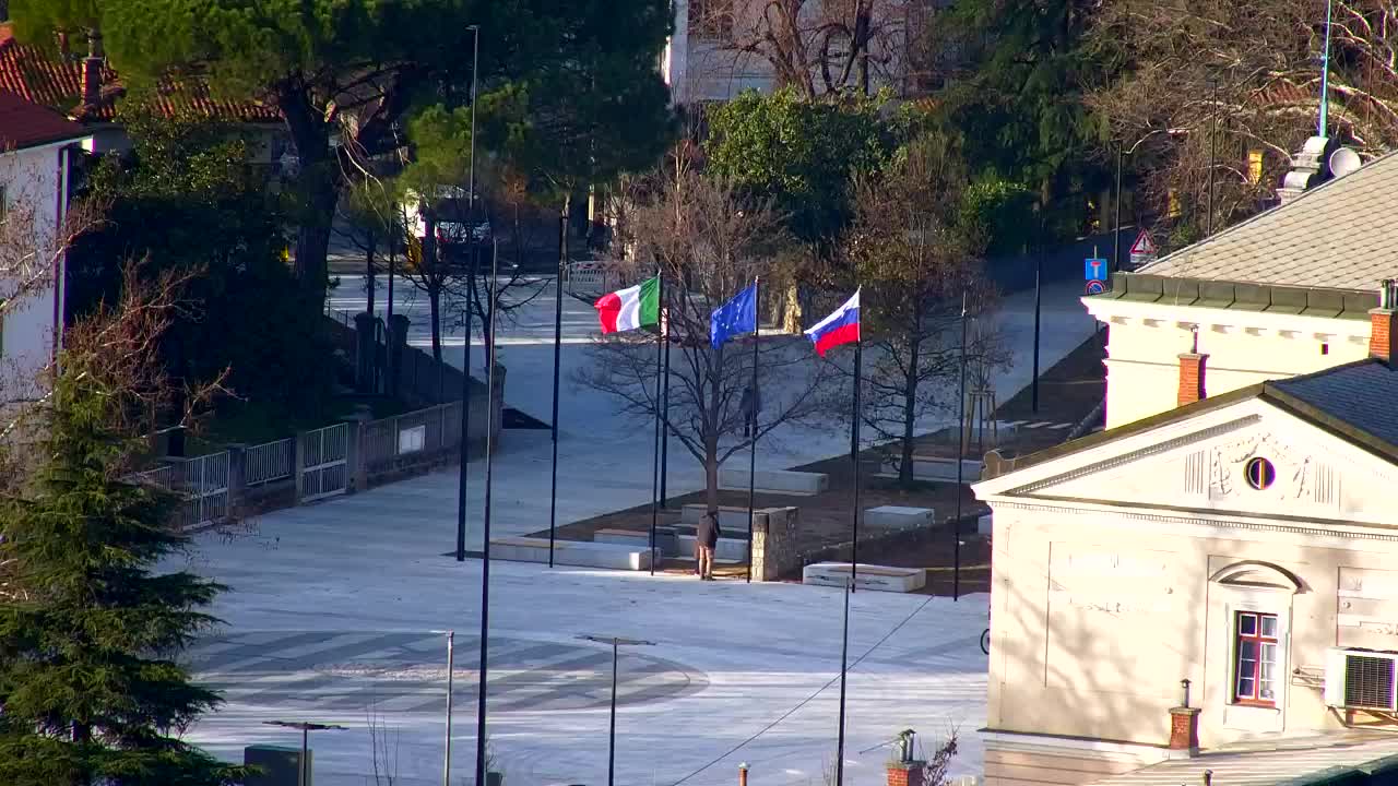 Nova Gorica et Gorizia : Vue Imprenable depuis le Monastère Franciscain de Kostanjevica