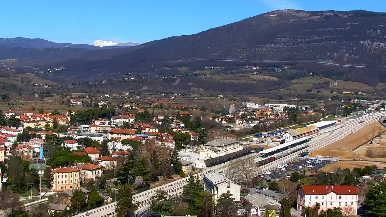 Nova Gorica in Gorica: Čudovit Razgled iz Frančiškanskega Samostana Kostanjevica