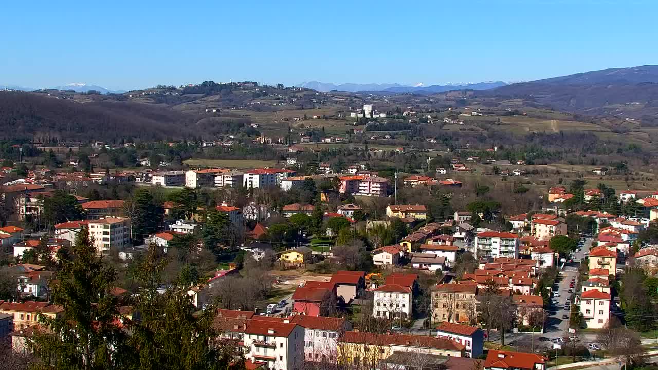 Nova Gorica et Gorizia : Vue Imprenable depuis le Monastère Franciscain de Kostanjevica