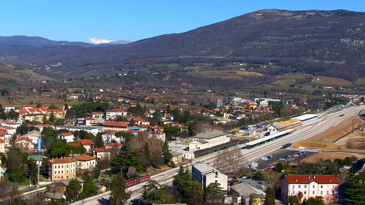 Nova Gorica in Gorica: Čudovit Razgled iz Frančiškanskega Samostana Kostanjevica