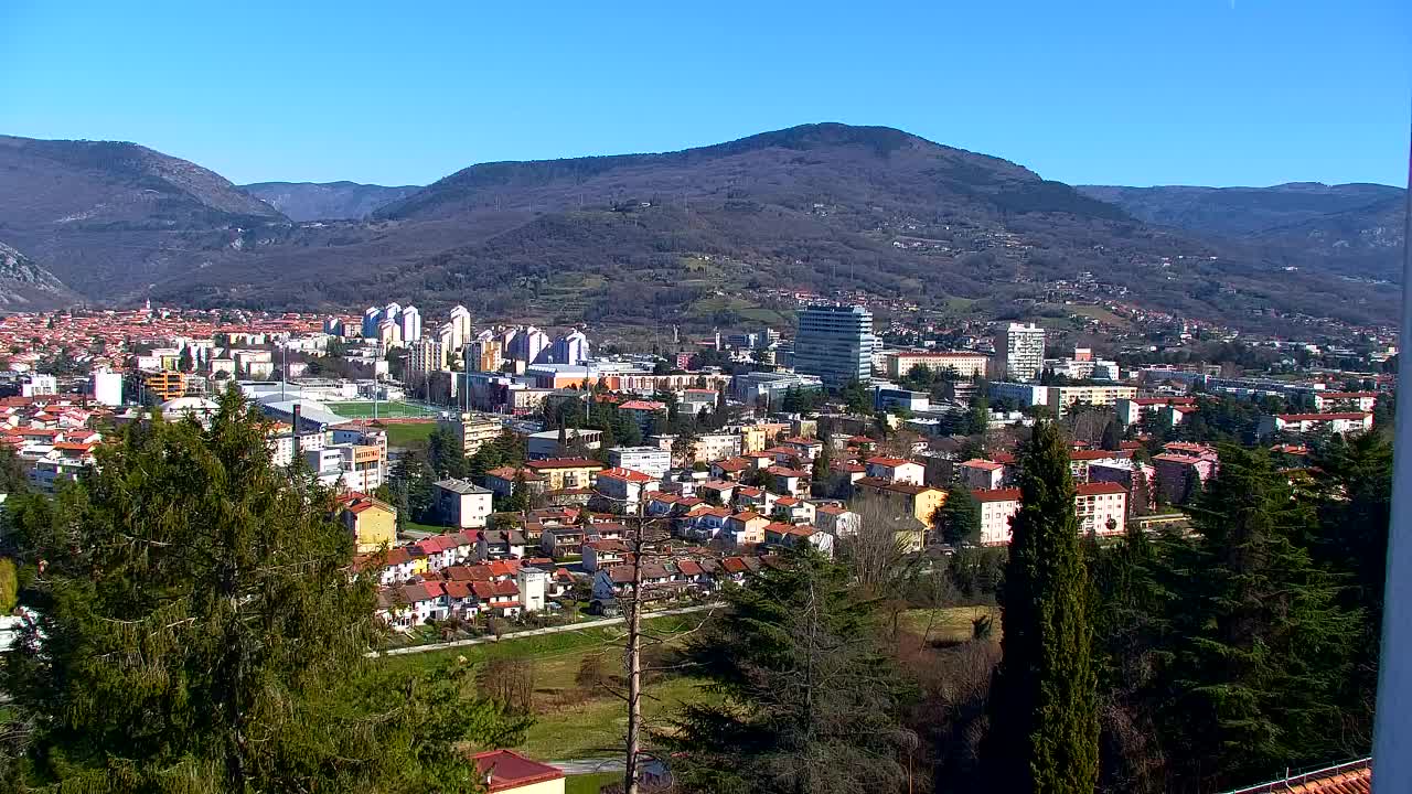 Nova Gorica i Gorica: Prekrasan Pogled iz Franjevačkog Samostana Kostanjevica