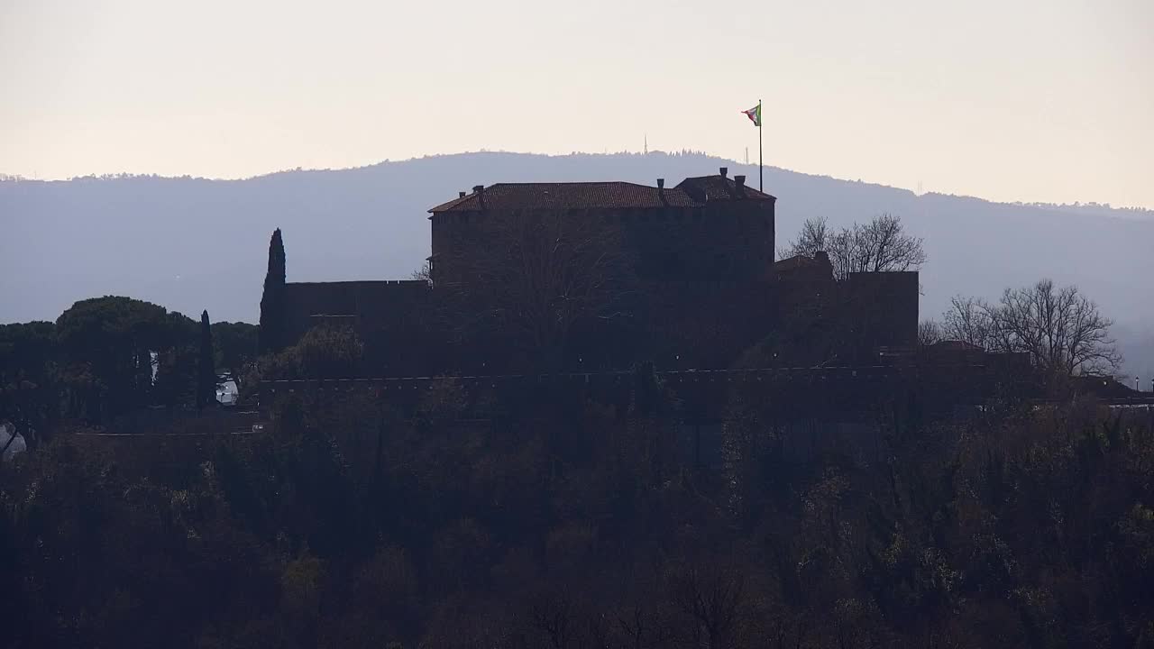 Nova Gorica i Gorica: Prekrasan Pogled iz Franjevačkog Samostana Kostanjevica