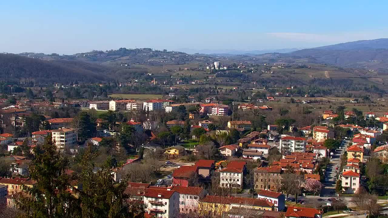 Nova Gorica in Gorica: Čudovit Razgled iz Frančiškanskega Samostana Kostanjevica