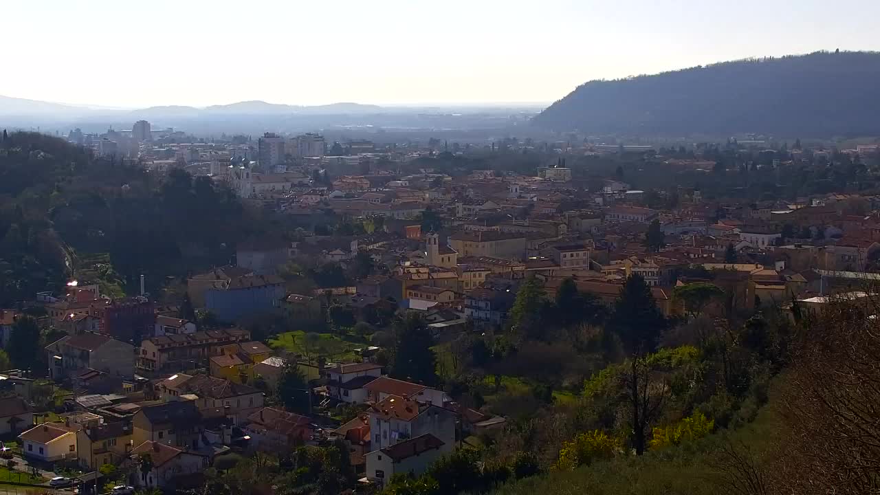 Nova Gorica in Gorica: Čudovit Razgled iz Frančiškanskega Samostana Kostanjevica