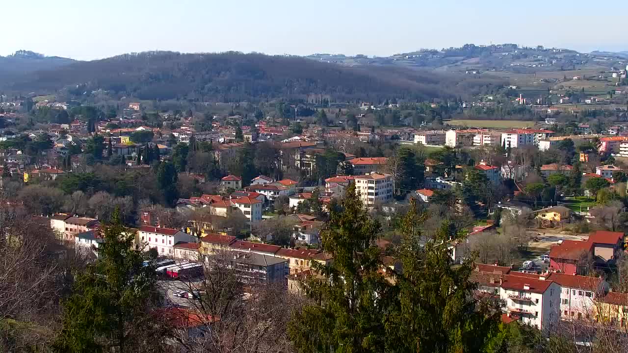 Nova Gorica in Gorica: Čudovit Razgled iz Frančiškanskega Samostana Kostanjevica