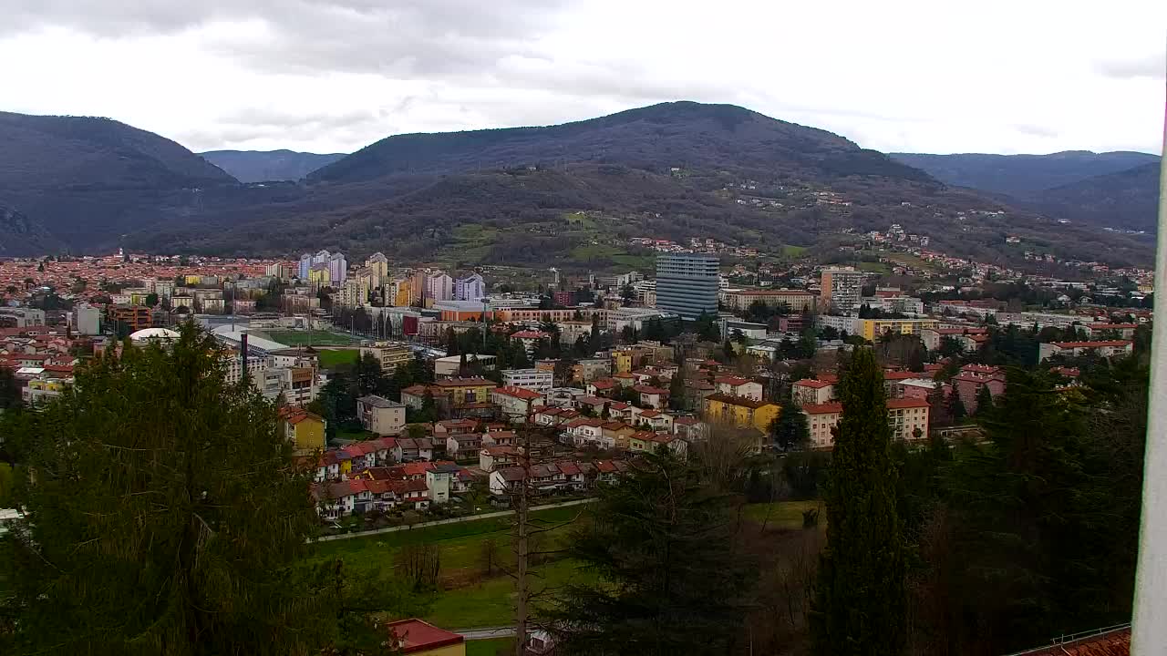 Nova Gorica in Gorica: Čudovit Razgled iz Frančiškanskega Samostana Kostanjevica