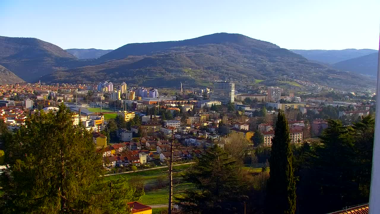 Nova Gorica in Gorica: Čudovit Razgled iz Frančiškanskega Samostana Kostanjevica