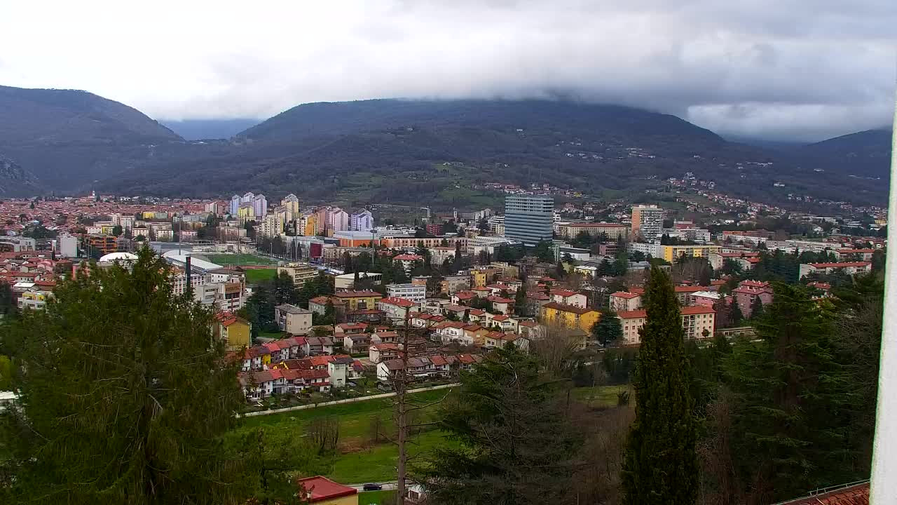 Nova Gorica in Gorica: Čudovit Razgled iz Frančiškanskega Samostana Kostanjevica