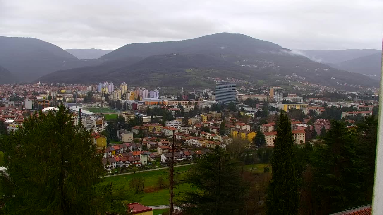 Nova Gorica in Gorica: Čudovit Razgled iz Frančiškanskega Samostana Kostanjevica