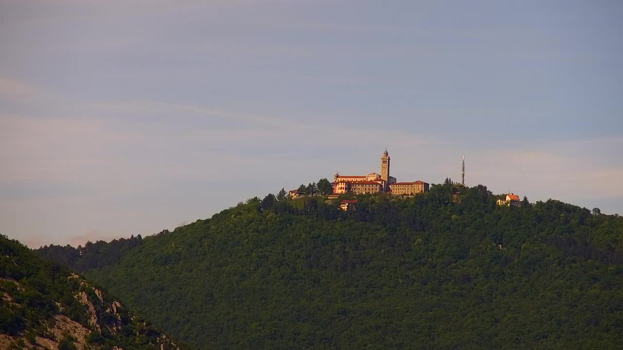 Nova Gorica in Gorica: Čudovit Razgled iz Frančiškanskega Samostana Kostanjevica