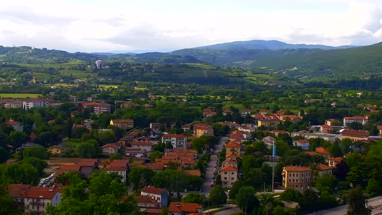 Nova Gorica et Gorizia : Vue Imprenable depuis le Monastère Franciscain de Kostanjevica