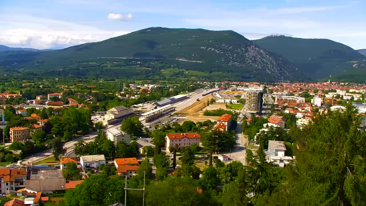 Nova Gorica in Gorica: Čudovit Razgled iz Frančiškanskega Samostana Kostanjevica