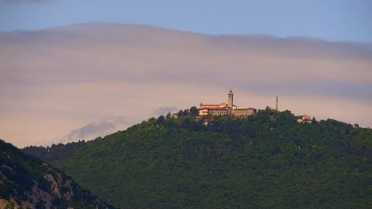 Nova Gorica in Gorica: Čudovit Razgled iz Frančiškanskega Samostana Kostanjevica