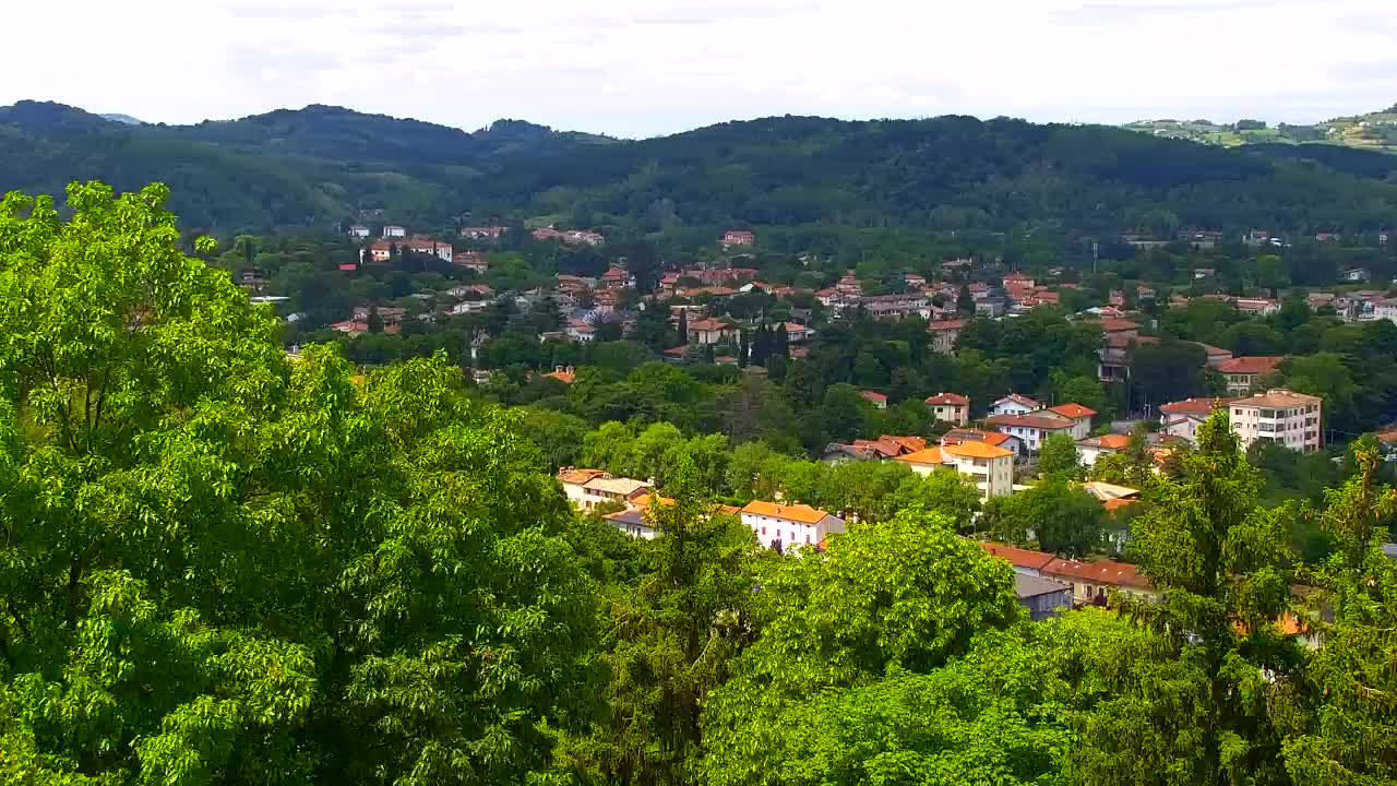 Nova Gorica in Gorica: Čudovit Razgled iz Frančiškanskega Samostana Kostanjevica