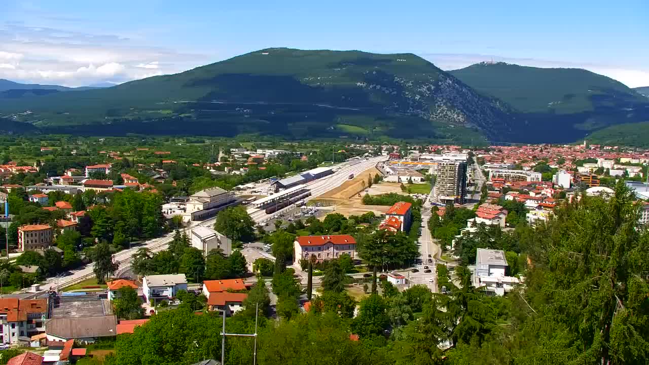 Nova Gorica et Gorizia : Vue Imprenable depuis le Monastère Franciscain de Kostanjevica